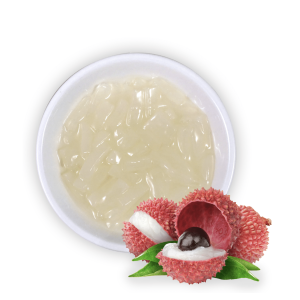Nata de coco cu aroma de lychee